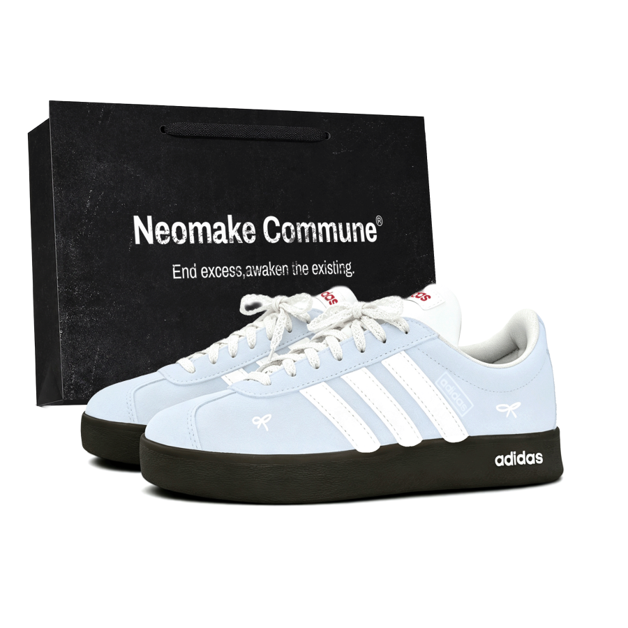 Adidas Adidas Vl Court Classic German Army Trainers Unisex Low Top White