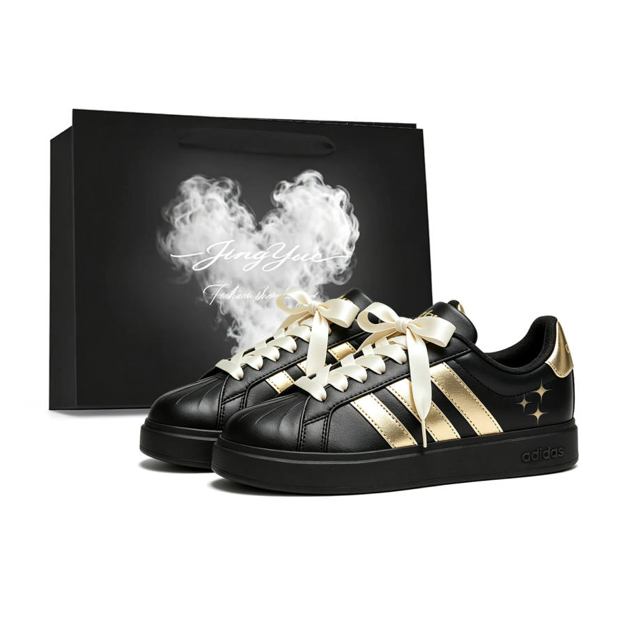 Adidas Adidas Street Talk Skateboard Shoes Women's Low Top Gold