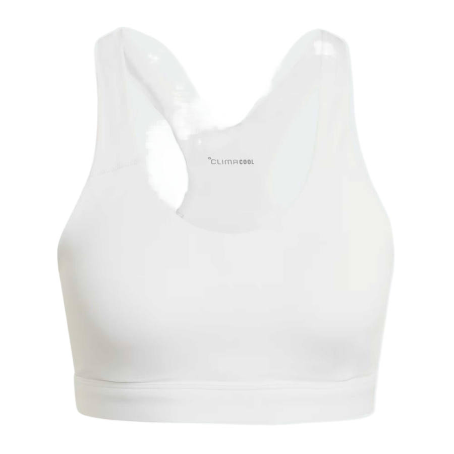 Adidas Adidas Optime Sports Underwear Women's White Crew Neck