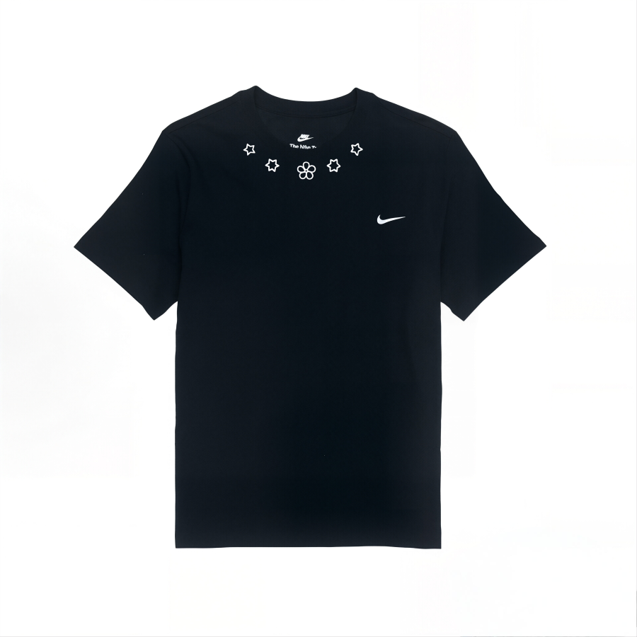 Nike Nike Sportswear T Shirts Unisex Black Crew Neck Moderate