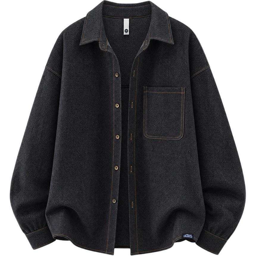 MostwantedLab MostwantedLab Jackets Unisex Lapel Thin Straight Fit