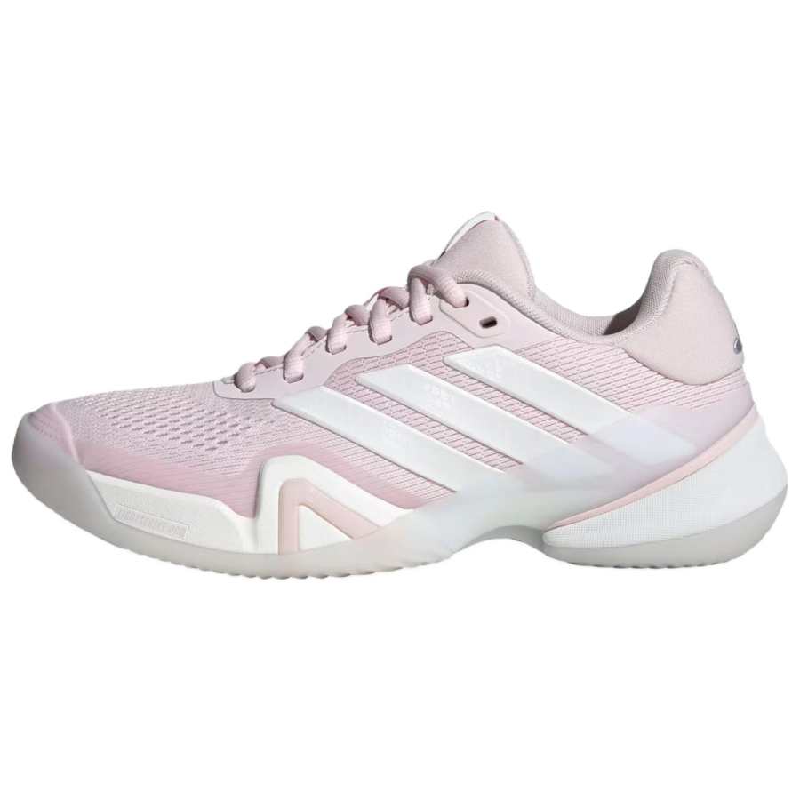 Adidas Adidas BARRICADE 14 Tennis Shoes Women's Low Top Distilled Powder/Cloud White