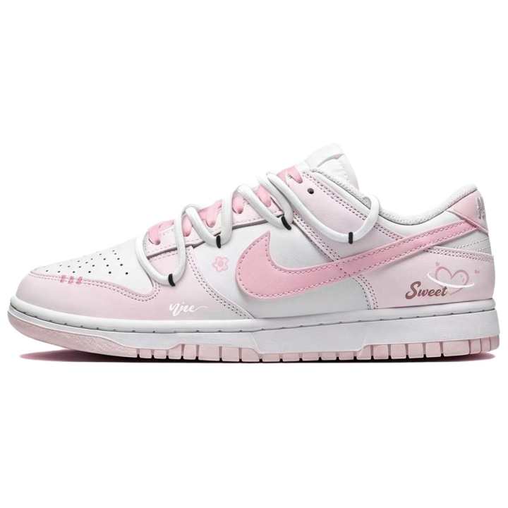 Nike Nike Dunk Skateboard Shoes Women's Low Top Pink