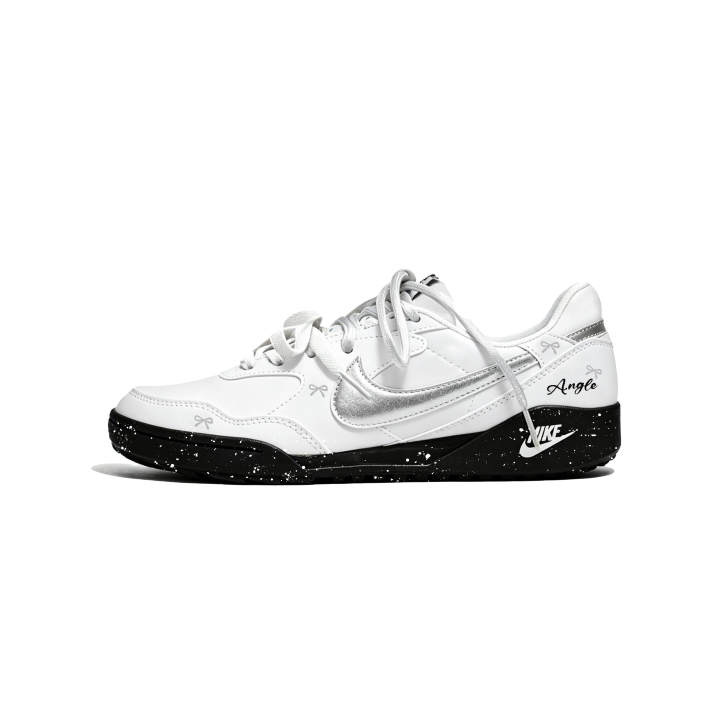 Nike Nike Terra Manta Skateboard Shoes Women's Low Top White Black Silver Color Block
