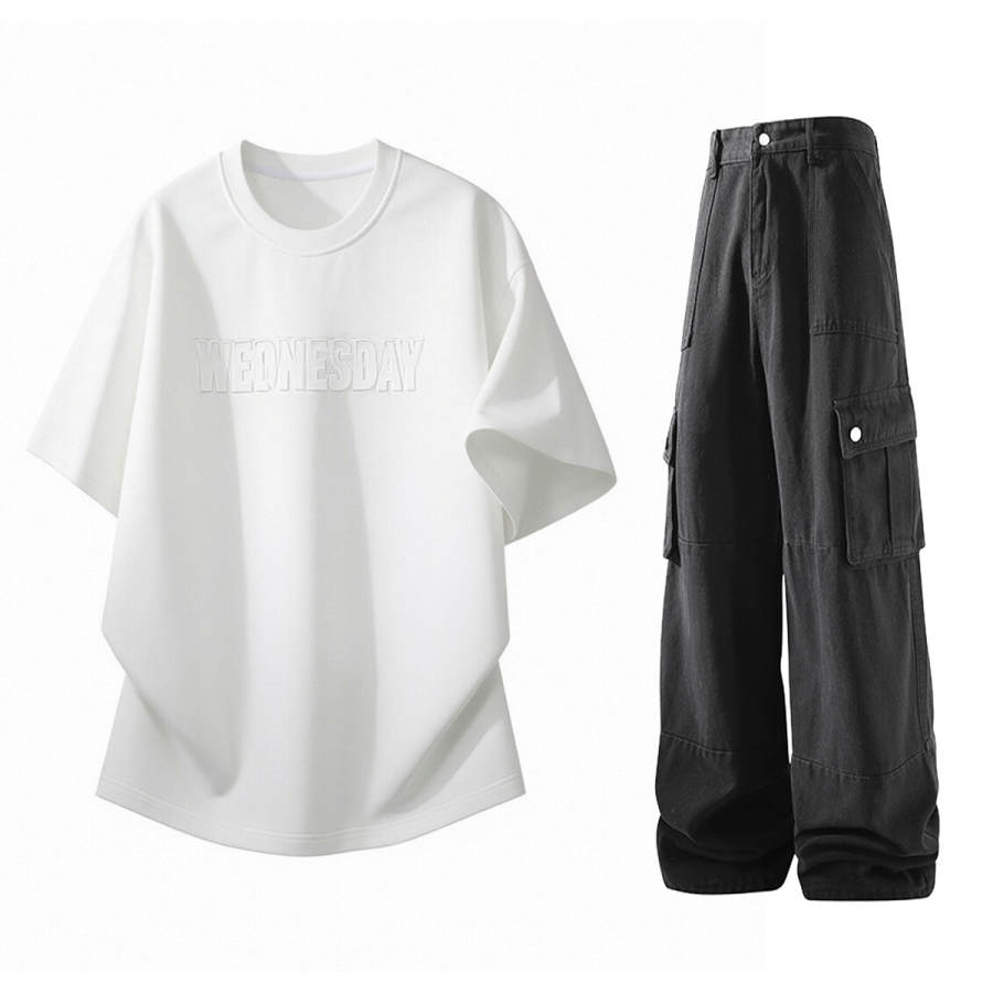GWAF Casual Sportswear Unisex Crew Neck Moderate