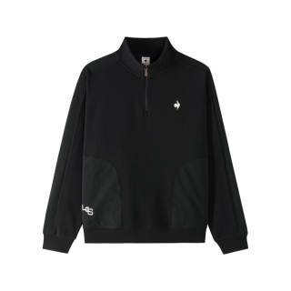 Le Coq Sportif Sweatshirts Men's Stand Collar Moderate