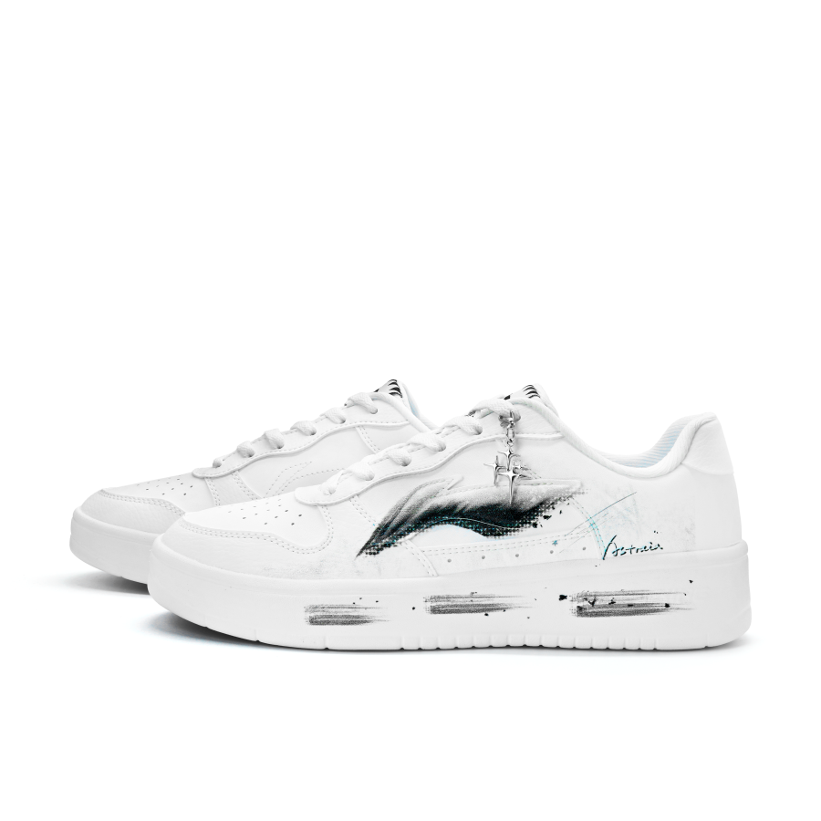 Li-Ning Li Ning Floating Boat Skateboard Shoes Unisex Low Top White/Black/Blue