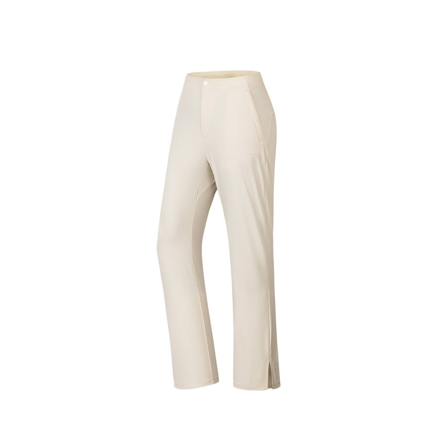 ANTA Variety Training Collection Casual Pants Women's Snow Cherry White 1 Moderate