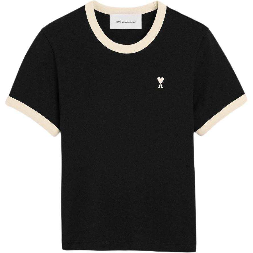 AMIPARIS T Shirts Women's Crew Neck Moderate Straight Fit