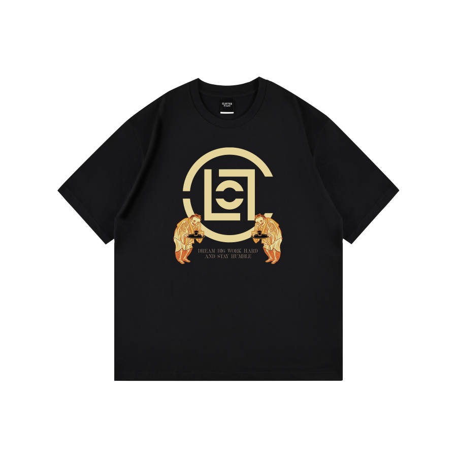 CLOT T Shirts Unisex Crew Neck Moderate Straight Fit