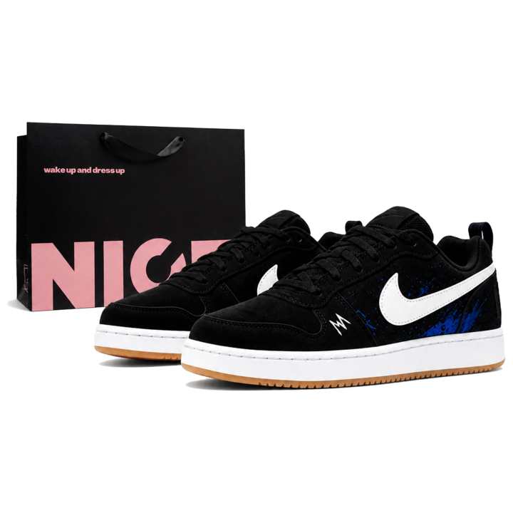 Nike Nike Court Borough Skateboard Shoes Men's Low Top Black