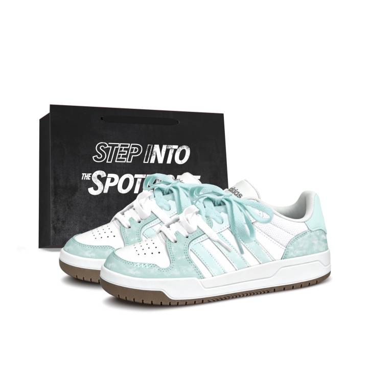 Adidas Adidas ENTRAP Skateboard Shoes Unisex Low Top Cyan