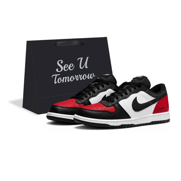 Nike Nike Big Skateboard Shoes Men's Low Top Red