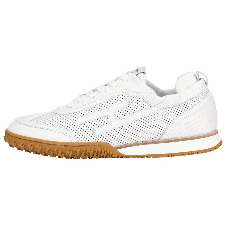 HERMES Jet Low top Casual Shoes 2.2cm Women's White