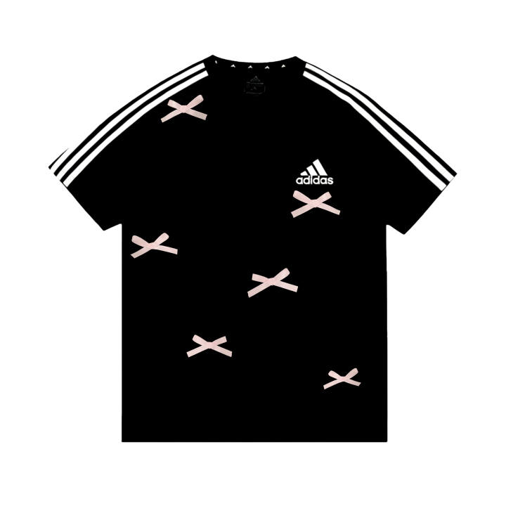 Adidas Adidas Football T Shirts Unisex Black Crew Neck Moderate