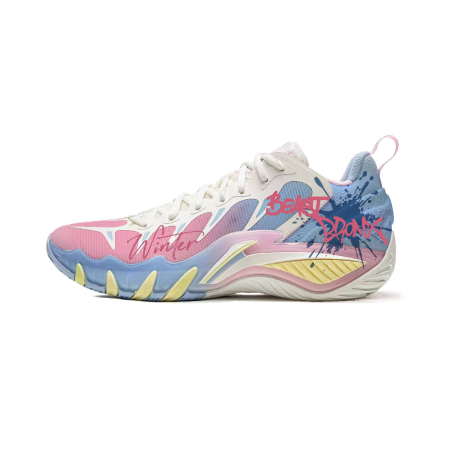 Li-Ning Li Ning BadFive Storm 2026 Basketball Shoes Unisex Low Top Blue/Pink