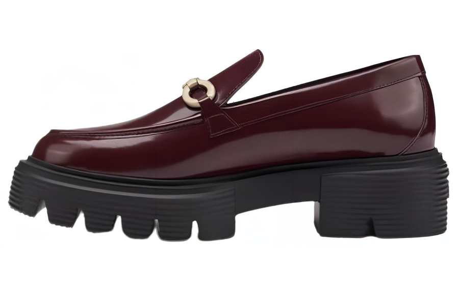 Stuart Weitzman Stuart Weitzman/SW Nolita Comfortable Round Toe Loafers Women's Brown