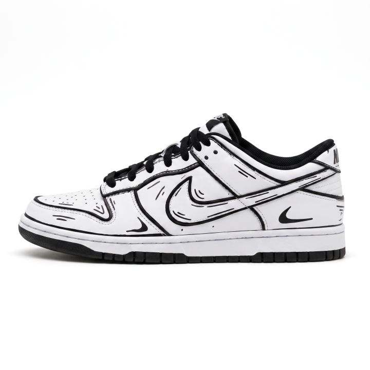 Nike Nike Dunk Skateboard Shoes Unisex Low Top Black