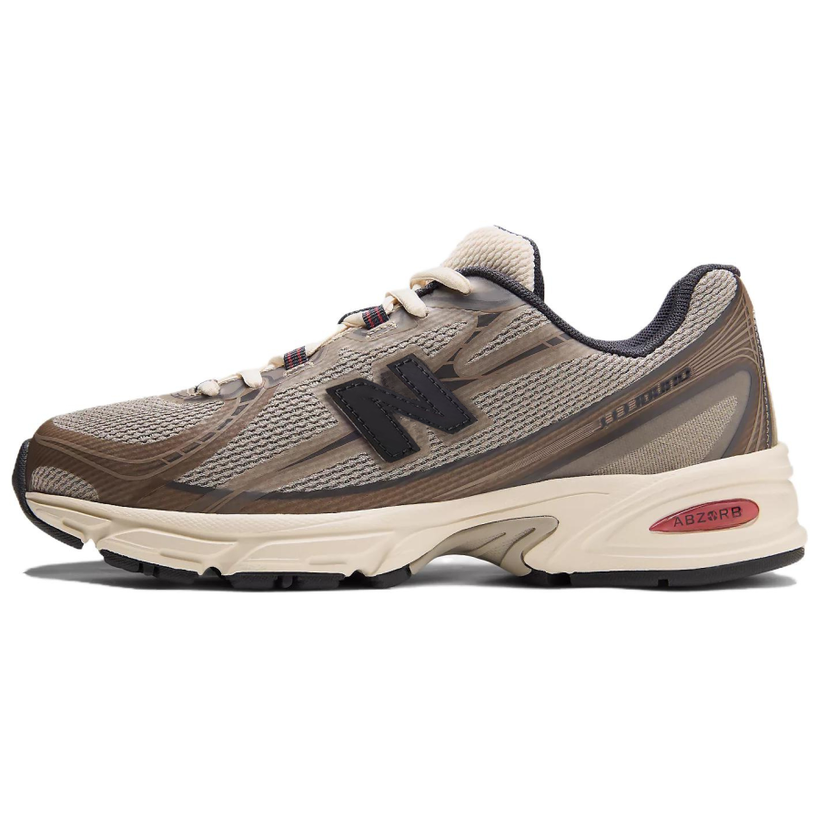 New Balance JJJJound X New Balance NB 740 Running Shoes Unisex Low Top Light Gray Coffee