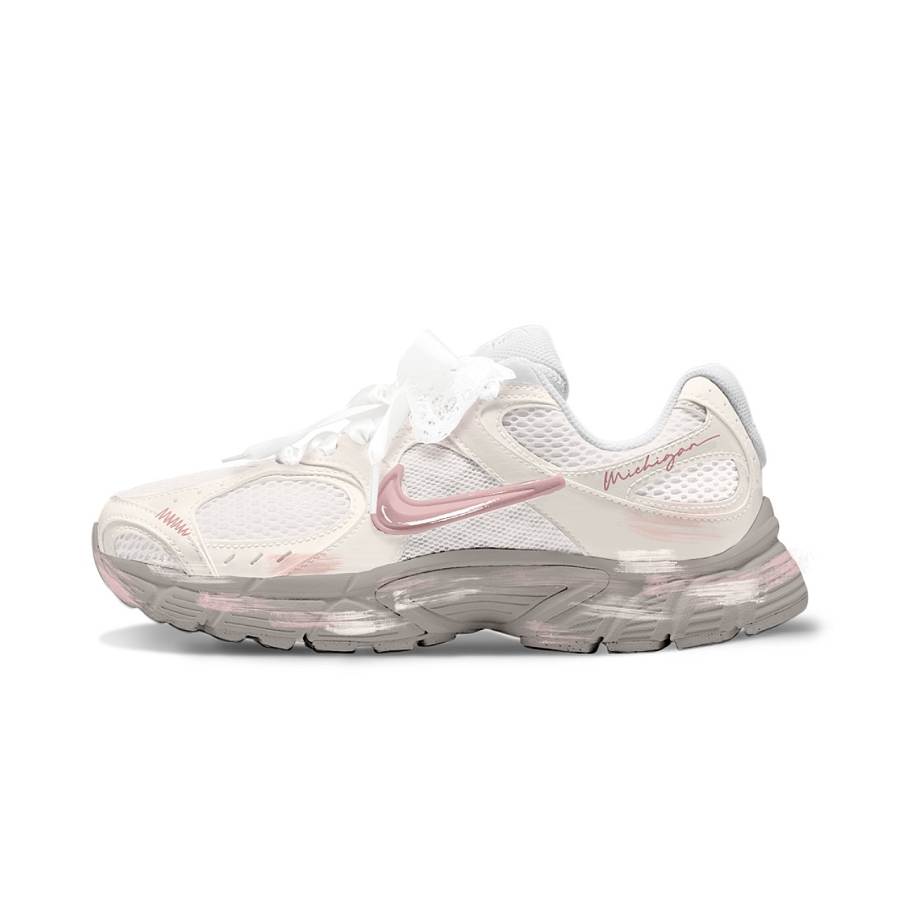 Nike Nike V5 RNR Running Shoes Women's Low Top Pink, Gray