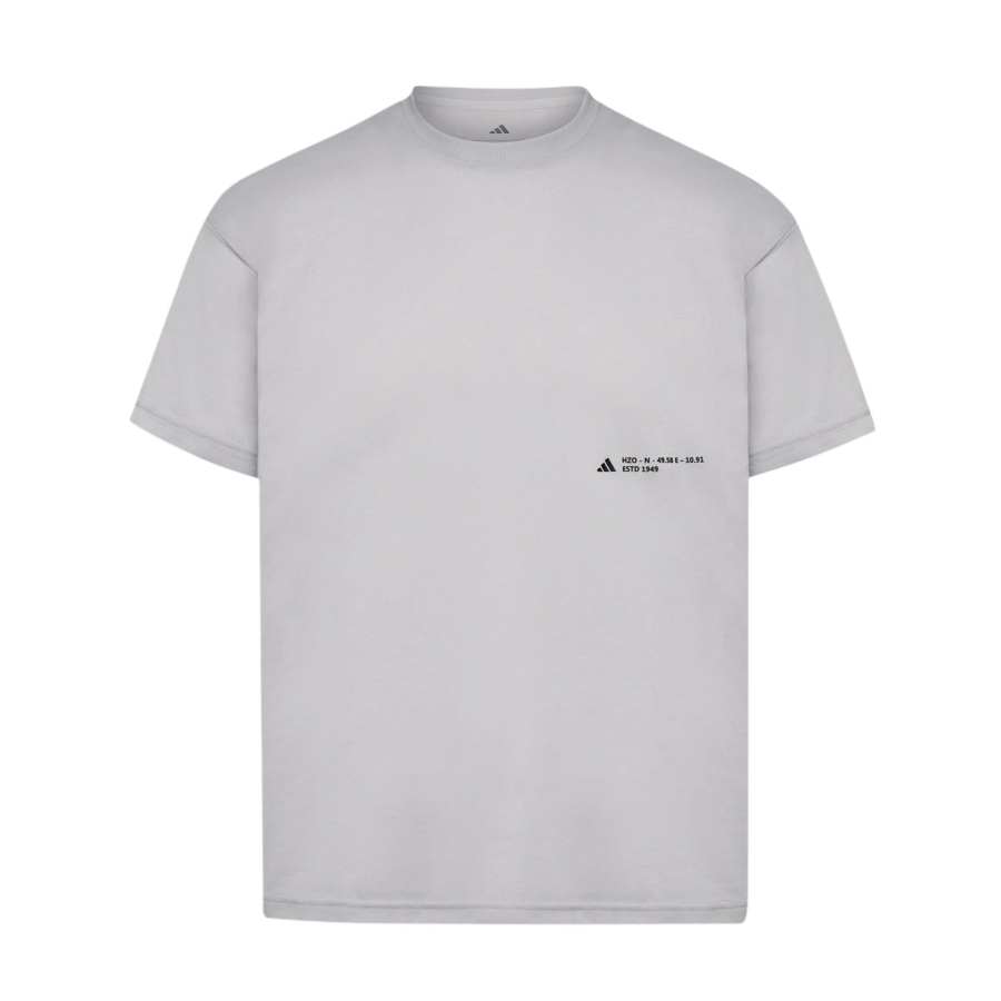 Adidas Adidas Terrex T Shirts Unisex Light Gray Crew Neck Moderate
