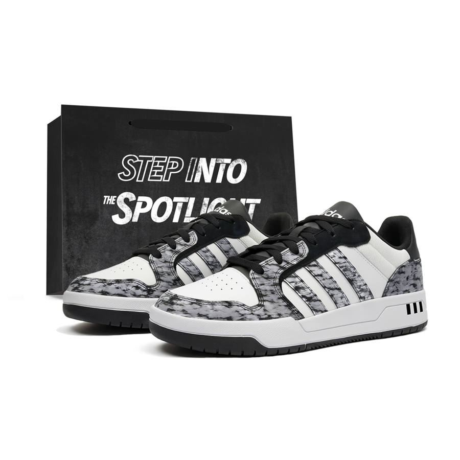 Adidas Adidas ENTRAP Skateboard Shoes Unisex Low Top Black/White
