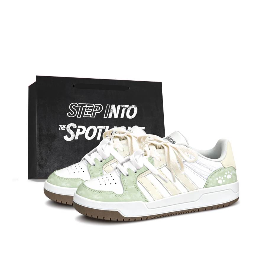 Adidas Adidas ENTRAP Skateboard Shoes Unisex Low Top Beige