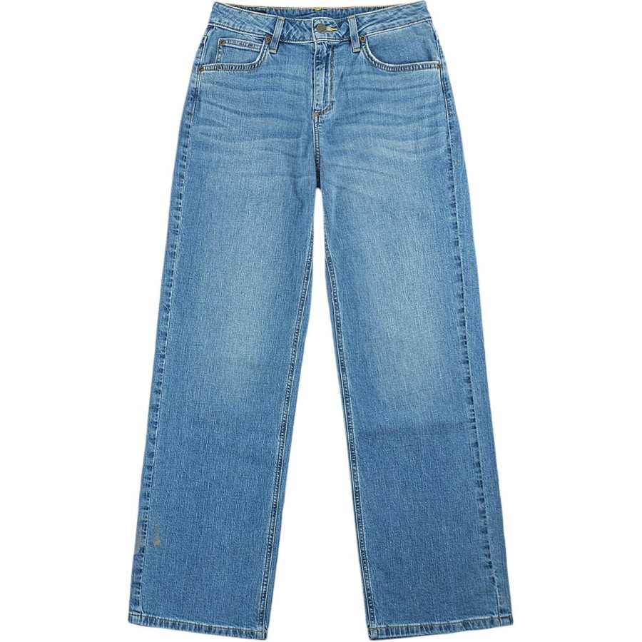 Lee Lee Jeans Women's Medium Blue Moderate Straight Fit Pants