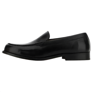 A.P.C Casual Leather Shoes Men's Low Top Black