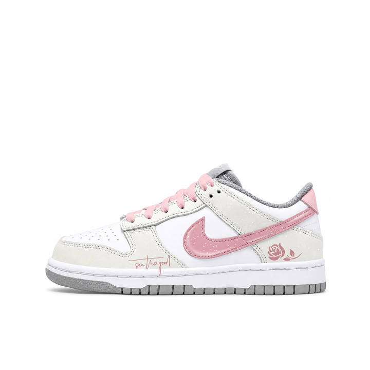 Nike Nike Dunk Vintage Basketball Shoes Unisex Low Top White