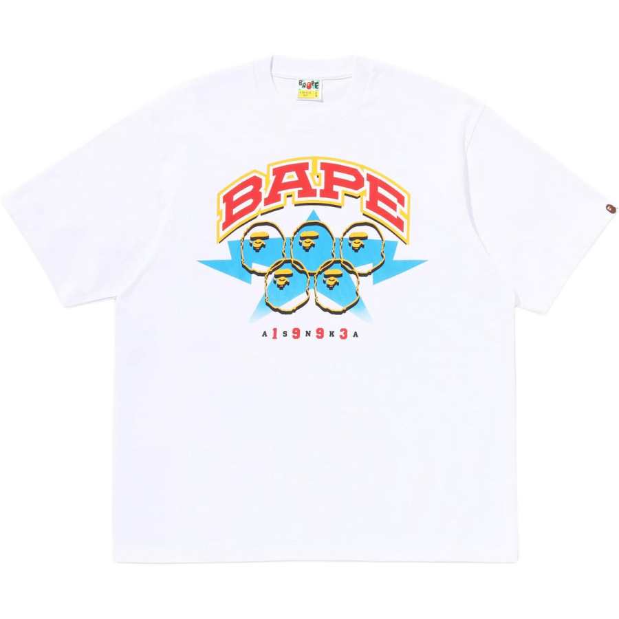 A BATHING APE FW26 T Shirts Unisex Crew Neck Moderate