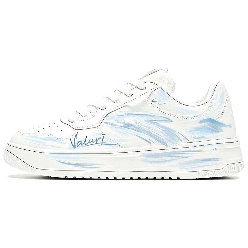 ANTA Easy Skateboard Shoes Unisex Low Top Blue