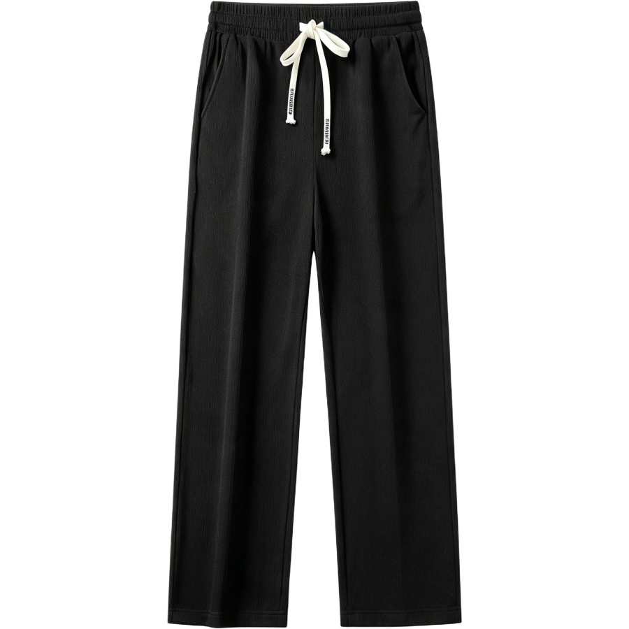 TEN MIRO Casual Pants Unisex Moderate Straight Fit Pants
