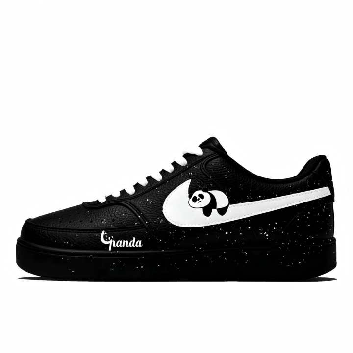 Nike Nike Court Vision Low Hugging Clouds And Lying In Snow Leather Abrasion Resistant Lightweight Breathable Low top