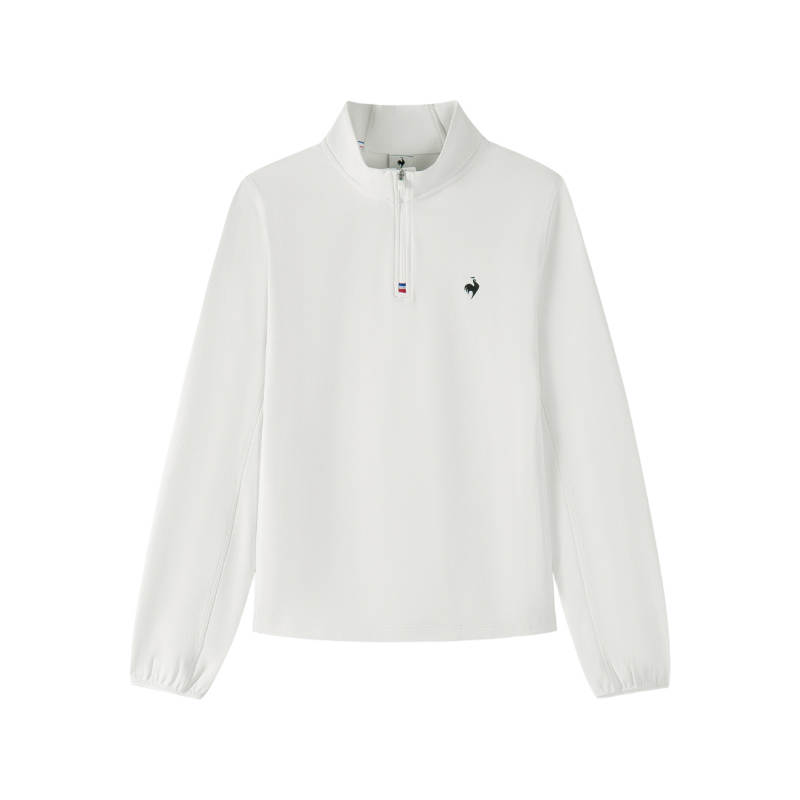 Le Coq Sportif T Shirts Women's Stand Collar
