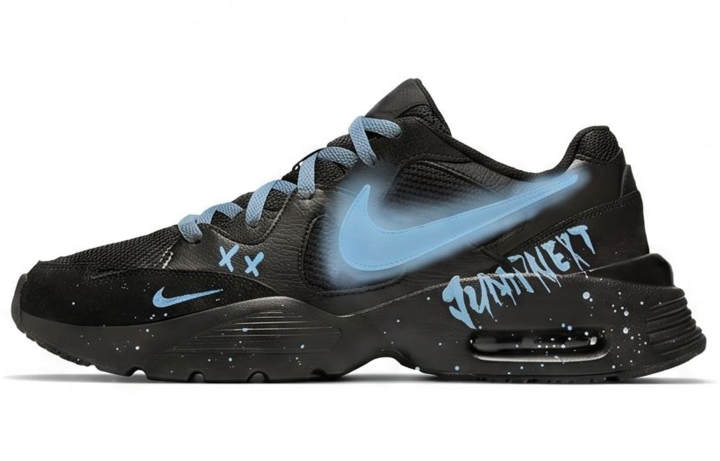 Nike Nike Air Max Fusion Running Shoes Unisex Low Top Blue
