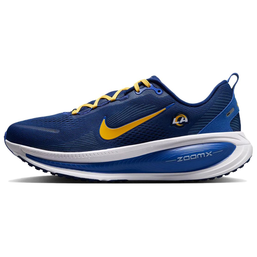 Nike NFL X Nike Vomero 18 Running Shoes Unisex Low Top Blue Void/Midwest Gold Ultra Royal