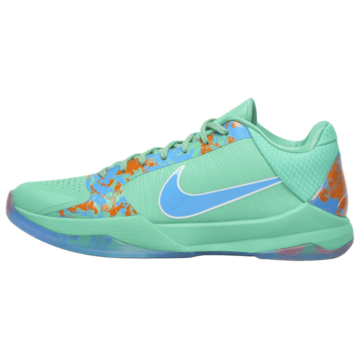 Nike Nike Zoom Kobe 5 Basketball Shoes Men's Low Top Mint Green