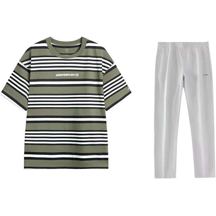 Li-Ning Li Ning Casual Sportswear Men's Crew Neck Moderate