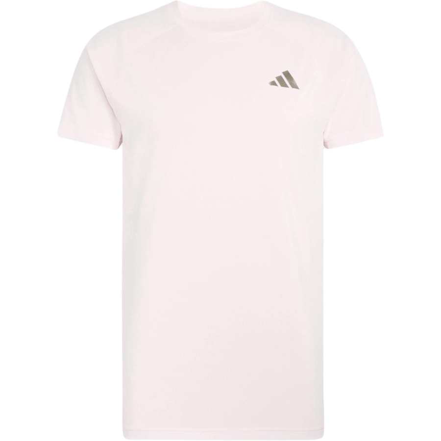 Adidas Adidas Tennis Tops Men's Pink Crew Neck Moderate