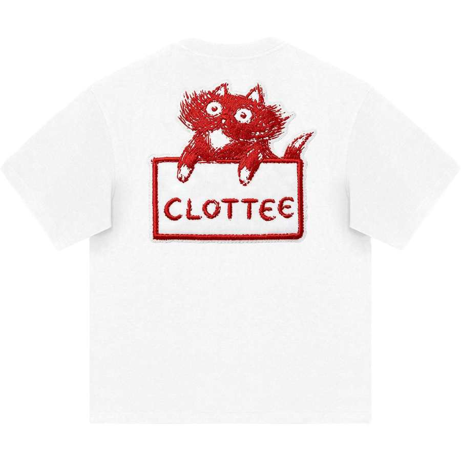 CLOT T Shirts Unisex Crew Neck Thin Straight Fit