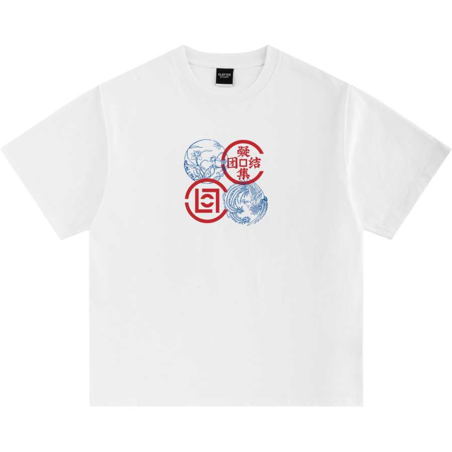CLOT T Shirts Unisex Crew Neck Moderate Straight Fit