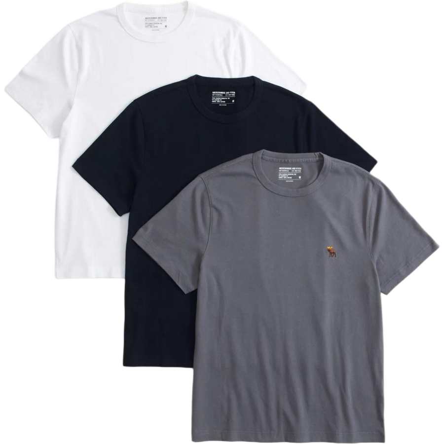 Abercrombie&Fitch T Shirts Men's Multicolor Crew Neck
