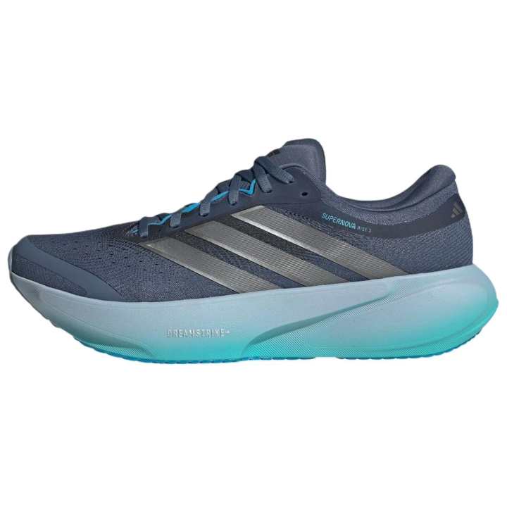 Adidas Adidas SUPERNOVA RISE 3 Running Shoes Men's Low Top Tech Ink/Iron Metallic/Bright Sea Blue