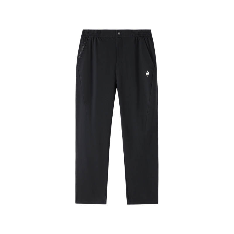 Le Coq Sportif Casual Pants Men's Dazzle Black Moderate