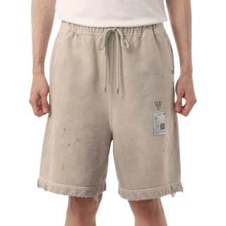 MIHARA YASUHIRO Casual Shorts Men's Beige Moderate Straight Fit Pants
