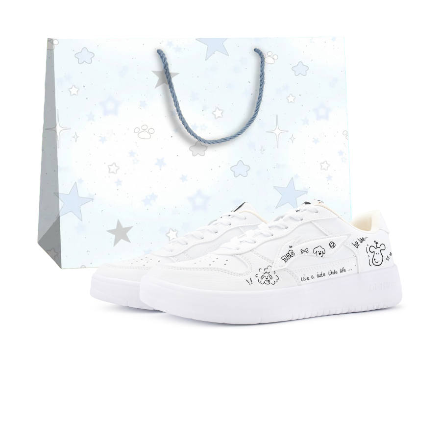 Li-Ning Li Ning Floating Boat Skateboard Shoes Women's Low Top Black White Colorway