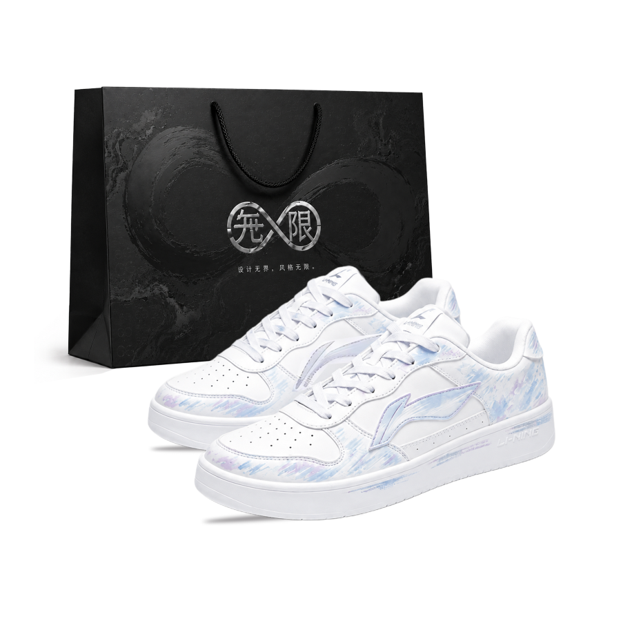 Li-Ning Li Ning Floating Boat Skateboard Shoes Men's Low Top Blue/White/Purple