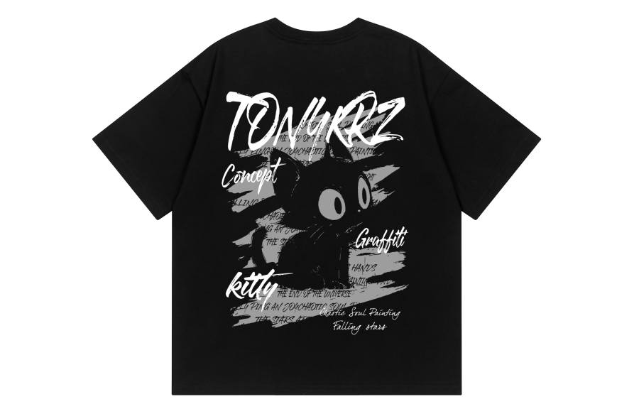 TONYKRZ T Shirts Unisex Crew Neck Moderate Straight Fit
