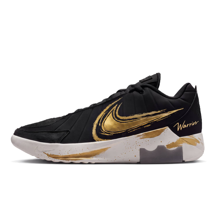 Nike Nike LEBRON WITNESS IX Basketball Shoes Men's Low Top Black/White/Gold/Gray